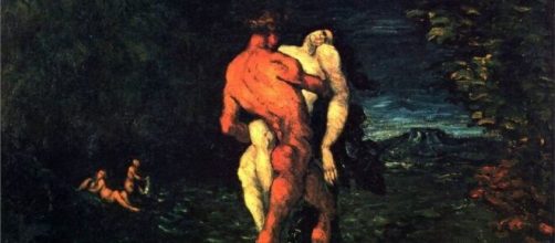Paul Cezanne's 'The Abduction' (Image source: Courtesy of PaulCezanne.org)