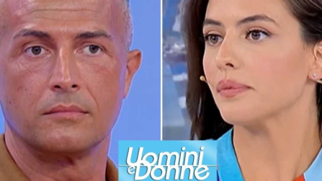 Uomini e Donne, Riccardo 'rapito' dalla tronista Federcia: 'La guardo perch&eacute; mi piace'.