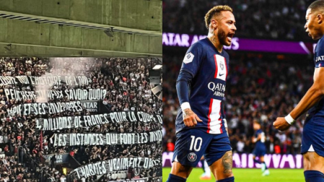 Les fans du PSG n'ont pas hésité à troller l'OM pendant le Classique. (crédit Twitter)