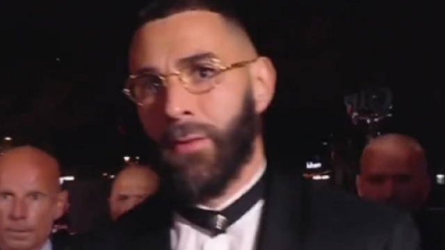 Benzema reprend le flow de Tupac pour son sacre au Ballon D'or, les images buzzent (capture Youtube)