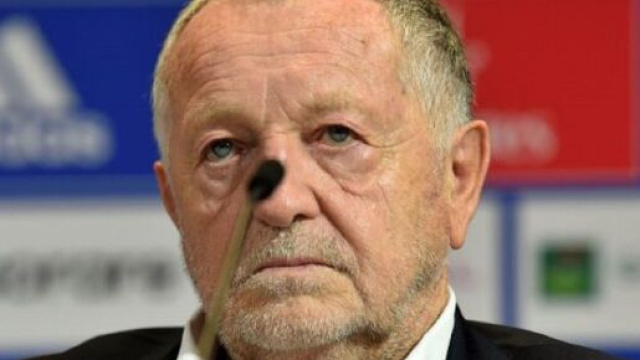 Jean-Michel Aulas en panique (Photo credi via Panoramic)