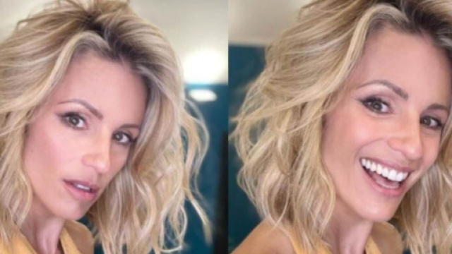 Novità tagli capelli antiage per l'autunno 2022, lo shob e il lob wavy di Michelle Hunziker.