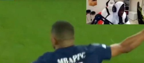 Alphonso Davies tacle Kylian Mbappé sur le penaltygate en direct et fait le buzz (capture YouTube)