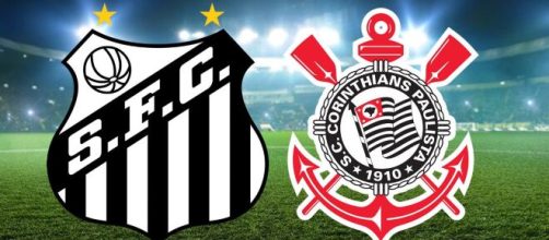 Onde assistir Santos x Corinthians ao vivo (arte Eduardo Gouvea).