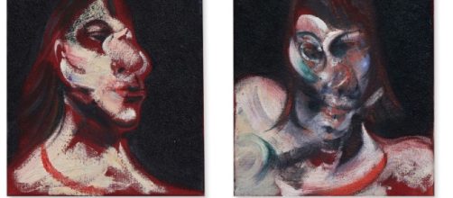 Francis Bacon’s “Three Studies for Portrait of Henrietta Moraes” [photo credit: Courtesy Sotheby’s]
