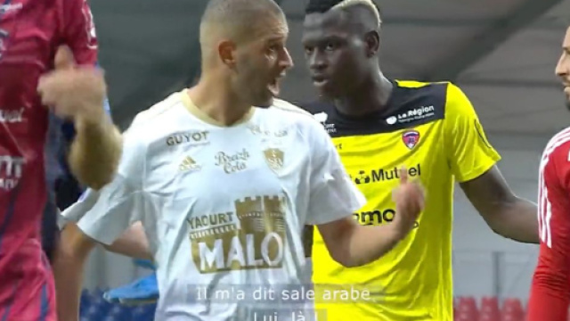 Slimani et Gastien au coeur d'une pol&eacute;mique ce dimanche. (cr&eacute;dit Twitter)