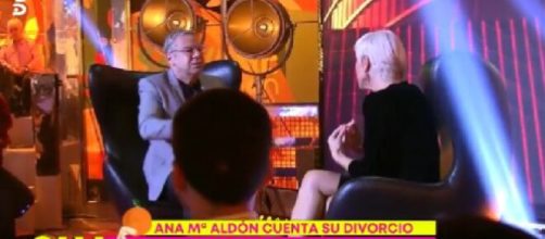 Ana María Aldón no soporta que Jorge Javier Vázquez hable mal de Ortega Cano en su presencia - Captura Televisión