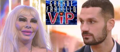 GF Vip, Antonino prova a difendere Elenoire per lo sputo, Luca lo sbocca: 'Stai delirando'.