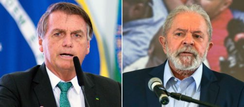 Bolsonaro e Lula disputarão o segundo turno das eleições presidenciais, em 30 de outubro (Fotomontagem/Reprodução)