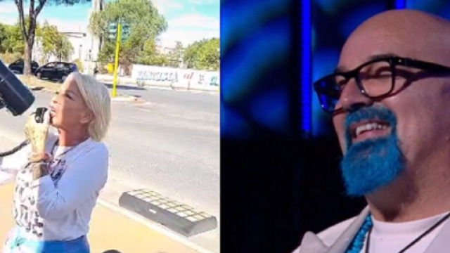 Una fan del GF vip, 'La Regina de Roma', ha attaccato Giovanni Ciacci e tentato di forzare la porta rossa.