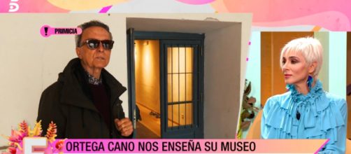 En 'Fiesta' difundieron unas imágenes del museo de Ortega Cano (Captura de pantalla de Telecinco)