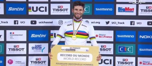 Filippo Ganna è tra i candidati al Vélo d'or di ciclismo.