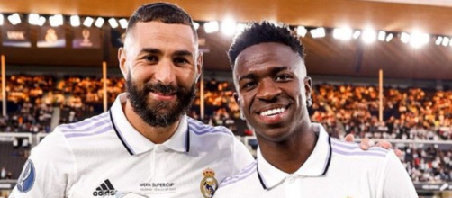 Vinicius encense Karim Benzema et fait parler (capture YouTube)