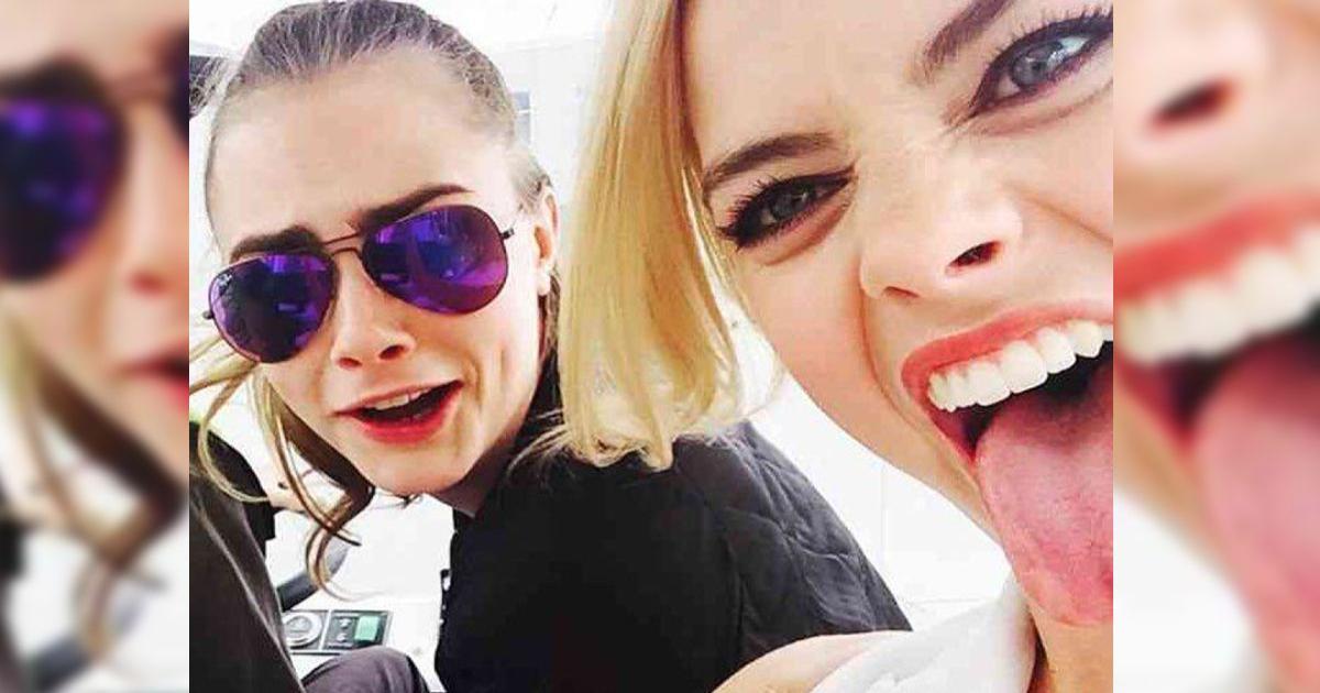 Cara Delevingne y Margot Robbie quedan atrapadas en un caos de paparazzi en Argentina