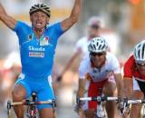 Paolo Bettini, due volte Campione del Mondo di ciclismo