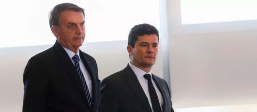 Bolsonaro e Moro, aliados novamente (Antonio Cruz/ Agência Brasil)