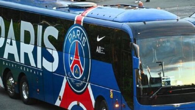 A Lisbonne, le bus du PSG suscite de vive pol&eacute;mique (capture YouTube)