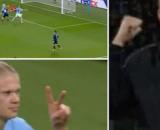 Guardiola choqué par le doublé d'Haaland face à Copenhague. (crédit Give me Sport)