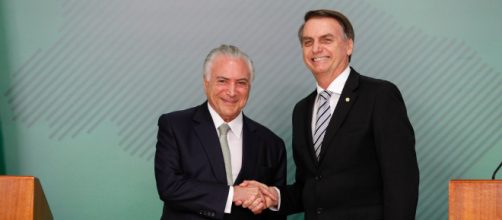 Bolsonaro não terá mais o apoio de Michel Temer (Alan Santos/PR)