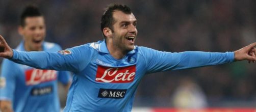 Goran Pandev, ex giocatore del Napoli.