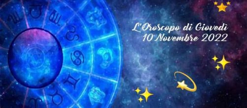 Oroscopo e previsioni della giornata di giovedì 10 novembre 2022