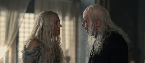 Emma D'Arcy e Paddy Considine em cena de 'A Casa do Dragão' (Divulgação/HBO)