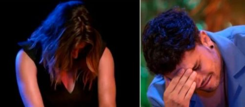 La presentadora pidió a la organización que no compartiera más imágenes de la infidelidad de Tania (Captura de pantalla de Telecinco)