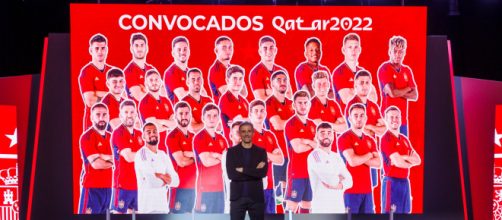 Luis Enrique reveló que incluyó a Ansu Fati a última hora (Twitter/@SEFutbol)