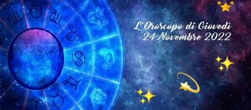 L'oroscopo della giornata di giovedì 24 novembre