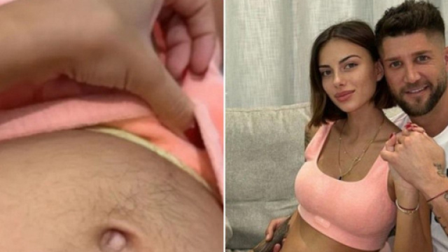 Giuseppa enceinte très critiquée sur les réseaux après avoir montré ses poils sur le ventre.