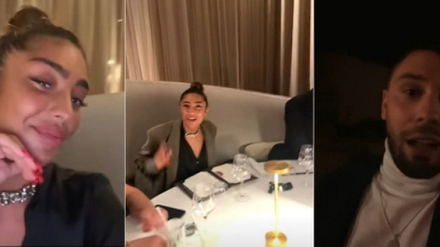 Kevin Guedj et Cynthia en couple un mois après sa rupture avec Carla Moreau ? Ils se rejoignent au restaurant d'un château avec des amis.