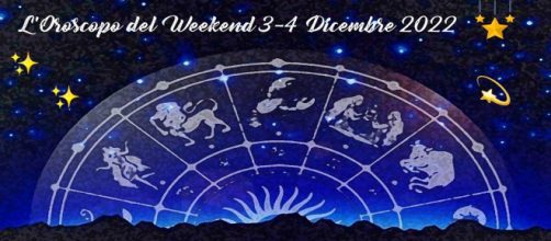 L'oroscopo del weekend dal 3 al 4 dicembre 2022.