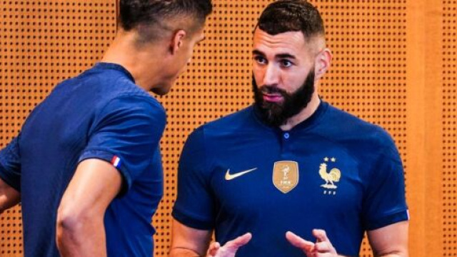 Benzema d&eacute;fendu par Deschamps sur son statut en &eacute;quipe de France. (cr&eacute;dit Twitter)