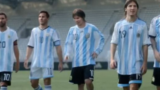Leo Messi à l'honneur dans la dernière pub Adidas. (crédit Adidas)