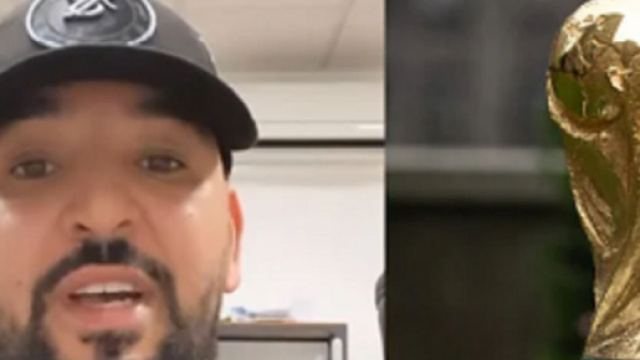 Mohamed Henni critique les médias français avant la Coupe du monde et fait le buzz (capture YouTube)