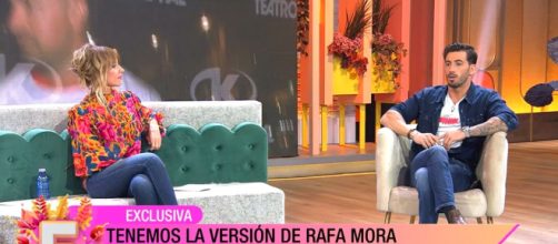 Rafa Mora se puso en contacto con Iván González para aclarar el episodio (Captura de pantalla de Telecinco)