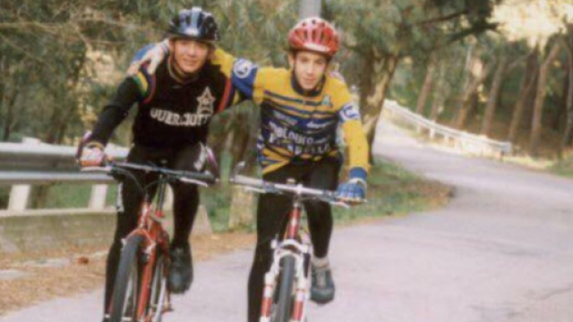 Vincenzo Nibali da ragazzino in mtb.