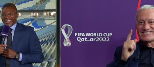 Didier Deschamps chambre Desailly sur la Coupe du monde et provoque un fou rire (capture YouTube)