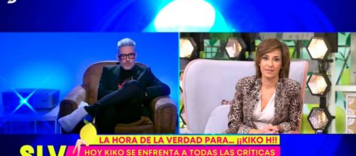 Kiko Hernández respondió las preguntas de los tertulianos de 'Sálvame' sobre su amigo íntimo (Captura de pantalla de Telecinco)