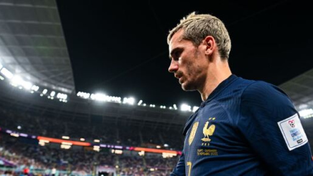 Antoine Griezmann en grande forme face au Danemark. (crédit Twitter)