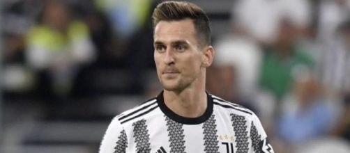 Arkadius Milik, giocatore della Juve.