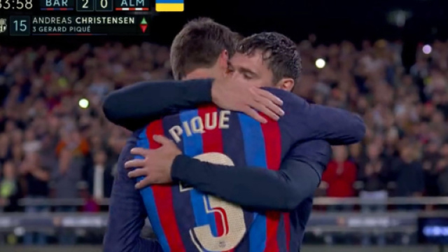 Omar da Fonseca a fait le show ce samedi soir en parlant de Piqué. (crédit capture BeIN Sports)