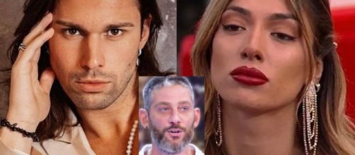 GF Vip, Luca spinge Edoardo verso la ex Soleil: 'Buttati, è stata con gente peggio di te'.