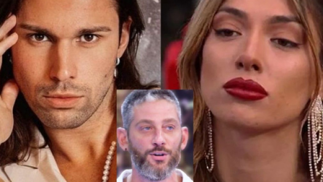 GF Vip, Luca spinge Edoardo verso la ex Soleil: 'Buttati, &egrave; stata con gente peggio di te'.