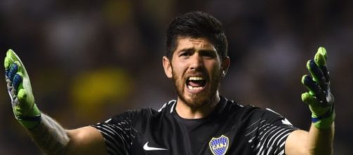 Agustín Rossi está em fim de contrato com o Boca Juniors (Divulgação/Boca Juniors)
