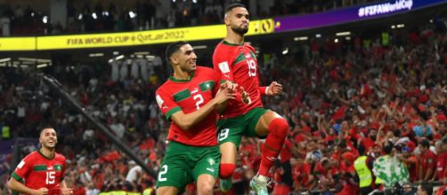 Marrocos segue surpreendendo (Reprodução/Twitter/@FIFAWorldCup)