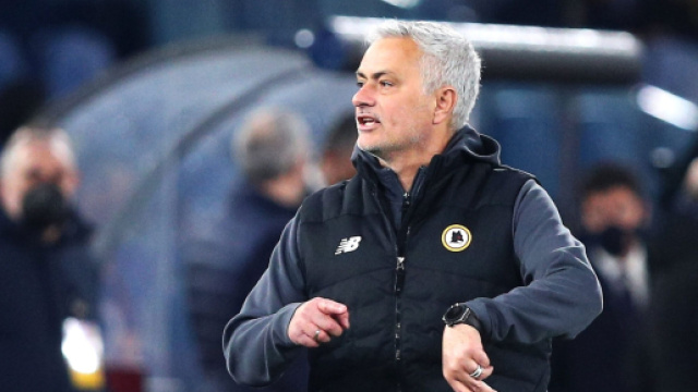 Josè Mourinho, tecnico della Roma.