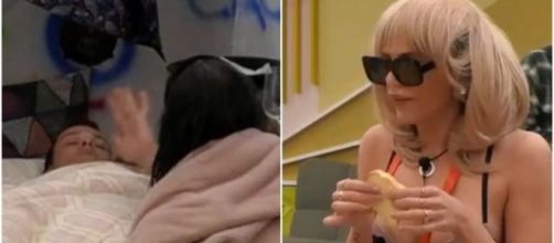 GFvip 7, Antonella imita Oriana, Donnamaria sbotta: 'Io con una così non ci voglio stare'.