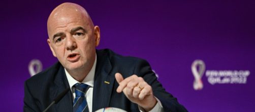 Mondiali, in foto il presidente FIFA Gianni Infantino.