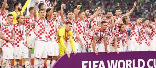 Croácia terminou a Copa em terceiro lugar (Reprodução/Twitter/@FIFAWorldCup).